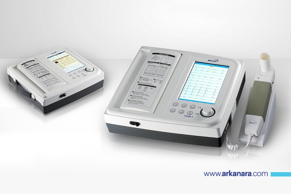 الکتروکاردیوگراف و اسپیرومتری Bionet مدل 7S